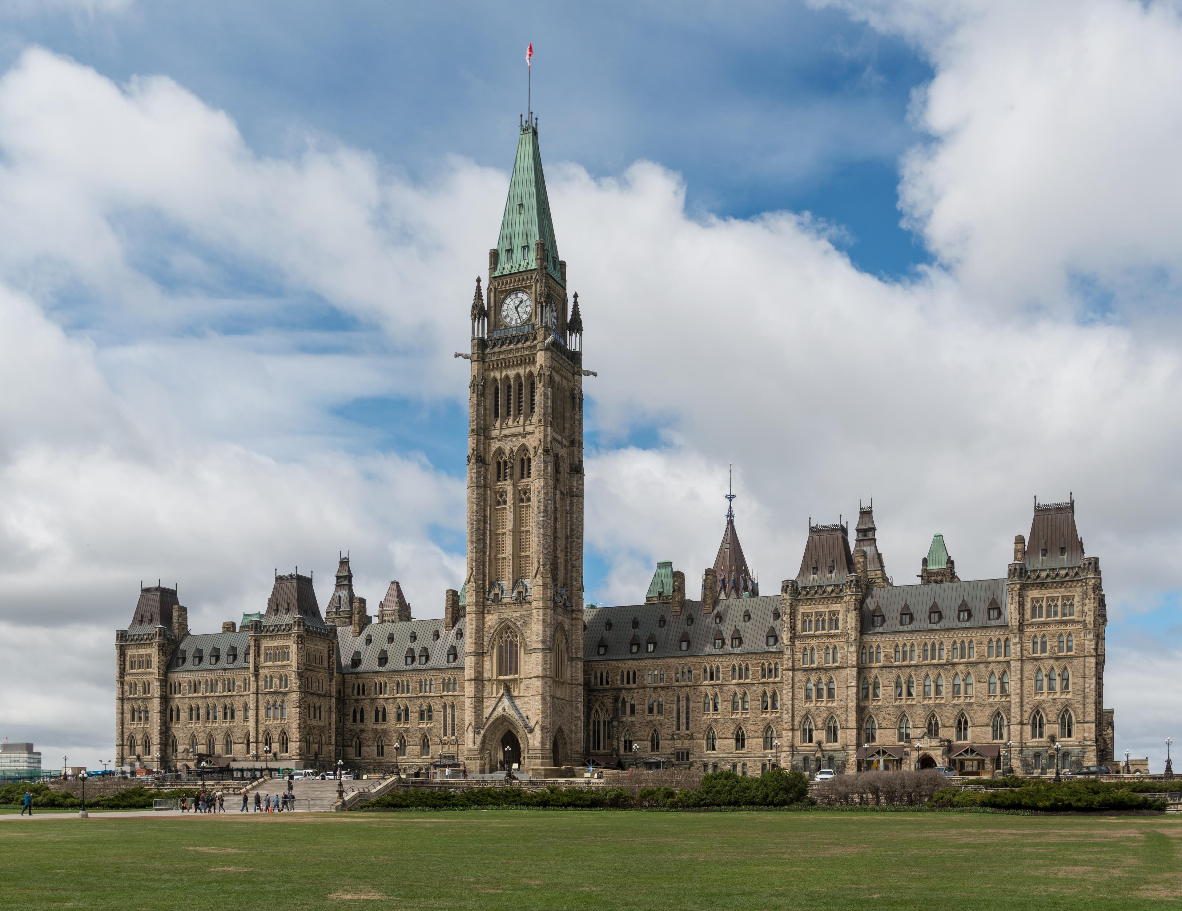 Parliament Hill in Ottawa, Canada